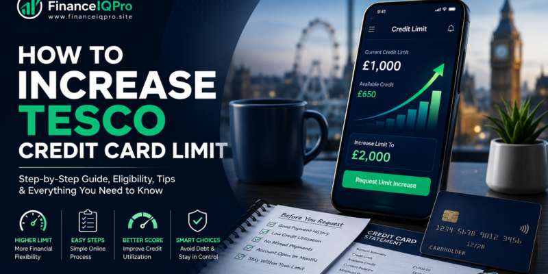 "How to Increase Tesco Credit Card Limit jo aapka primary title aur post slug hai