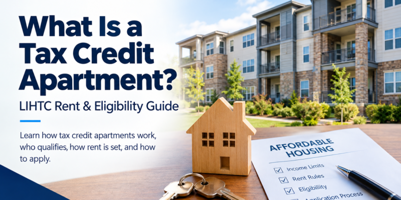 What is a tax credit apartment? LIHTC affordable housing, rent limits, and eligibility guide