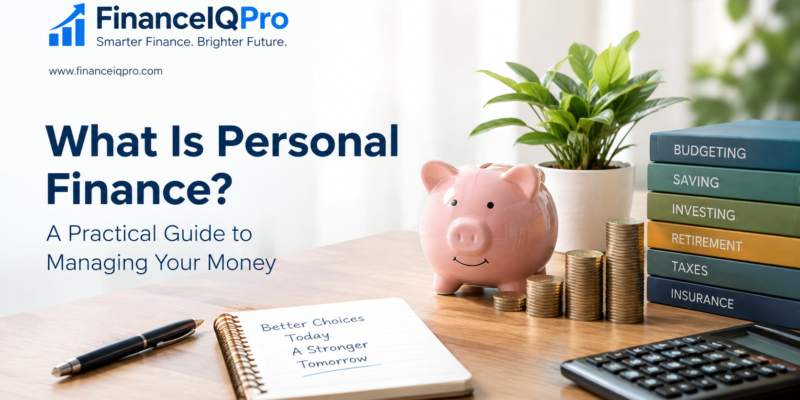 What is personal finance? A practical guide to budgeting, saving, investing, debt, taxes, and financial planning